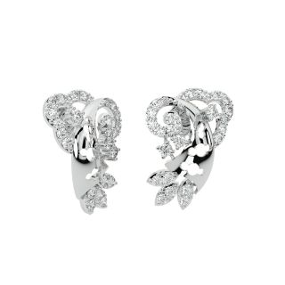 Lewis Round Diamond Stud Earrings